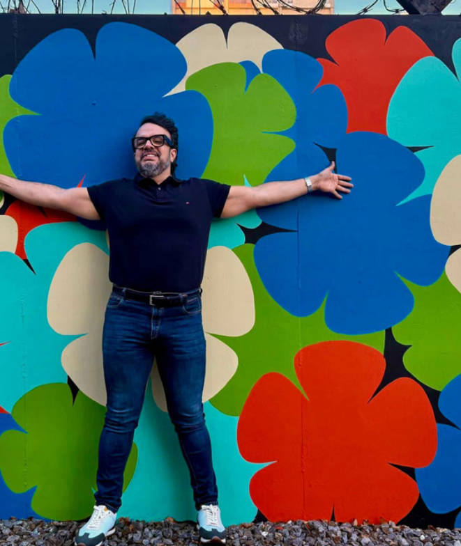 Flores para mi Tierra – Mural colectivo y simbólico en Altamira